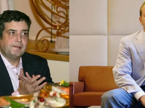 Alex Shnaider and Eduard Shifrin from Midland Group to the London court