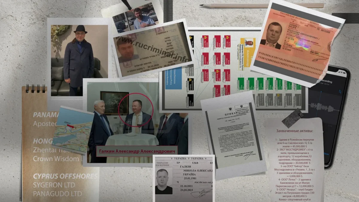 Aleksander Galkin, the Russian grain trader, is stealing Ukrainian grain