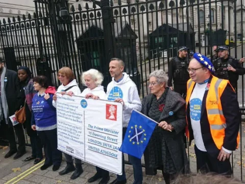 ‘Enough is enough’: Brits living in Europe take citizens’ rights fight to London