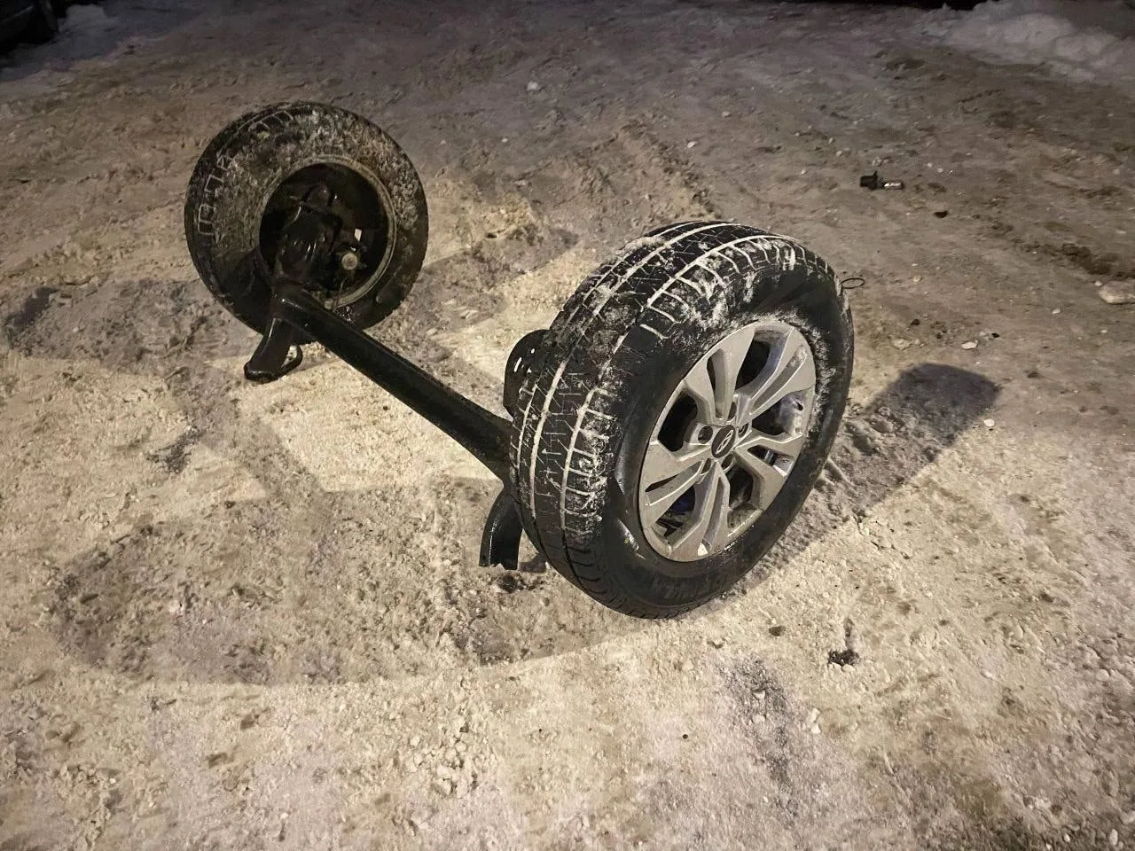 Chery Tiggo 4 Pro completely separated