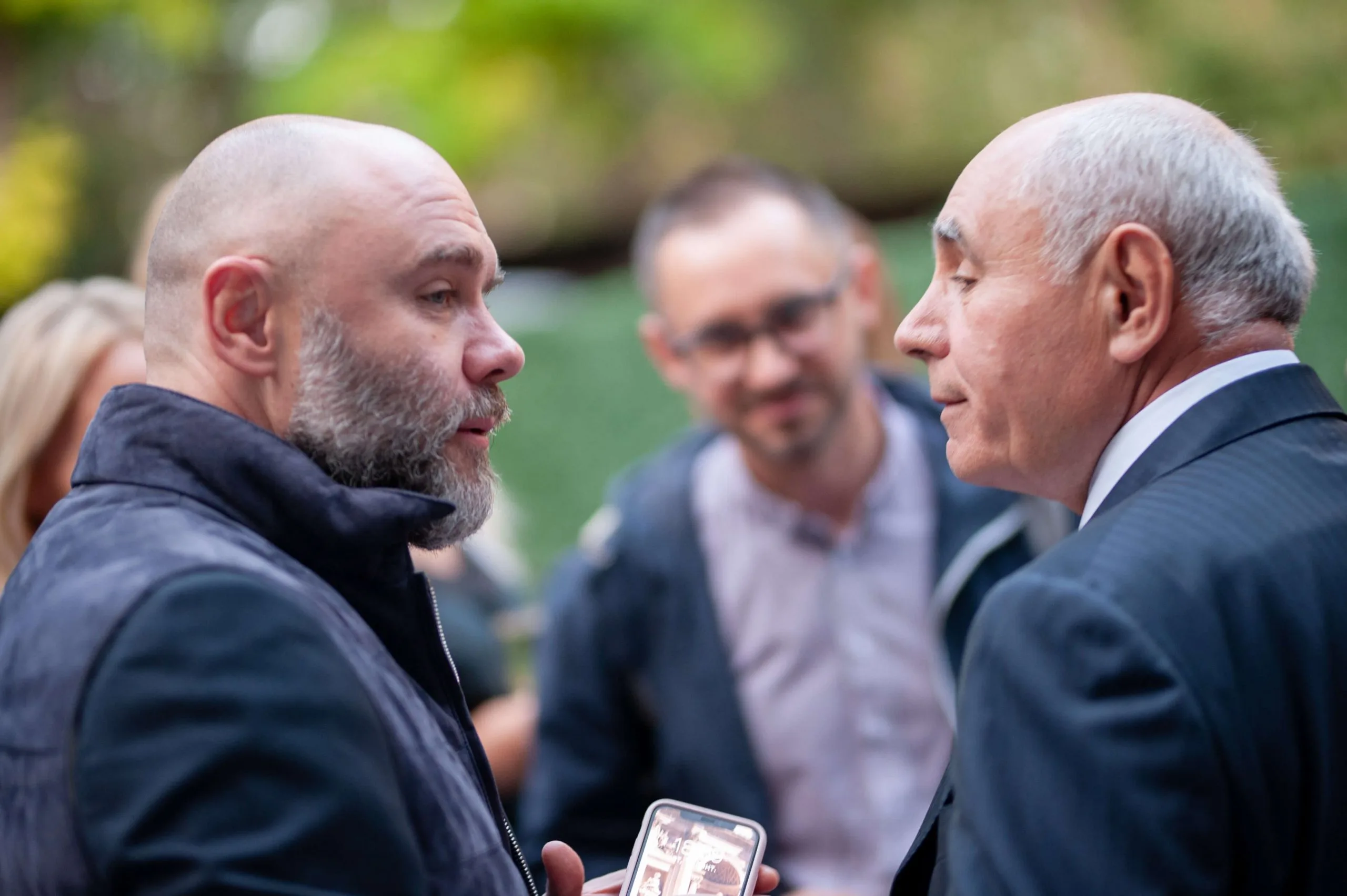 Glib Zagoriy (L) © Zagoriy Foundation