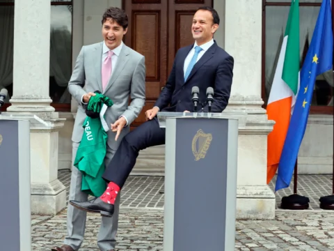 Leo Varadkar seeks compromise on the Northern Ireland border issue