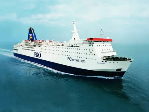 Authorities seize one of P&O Ferries ships