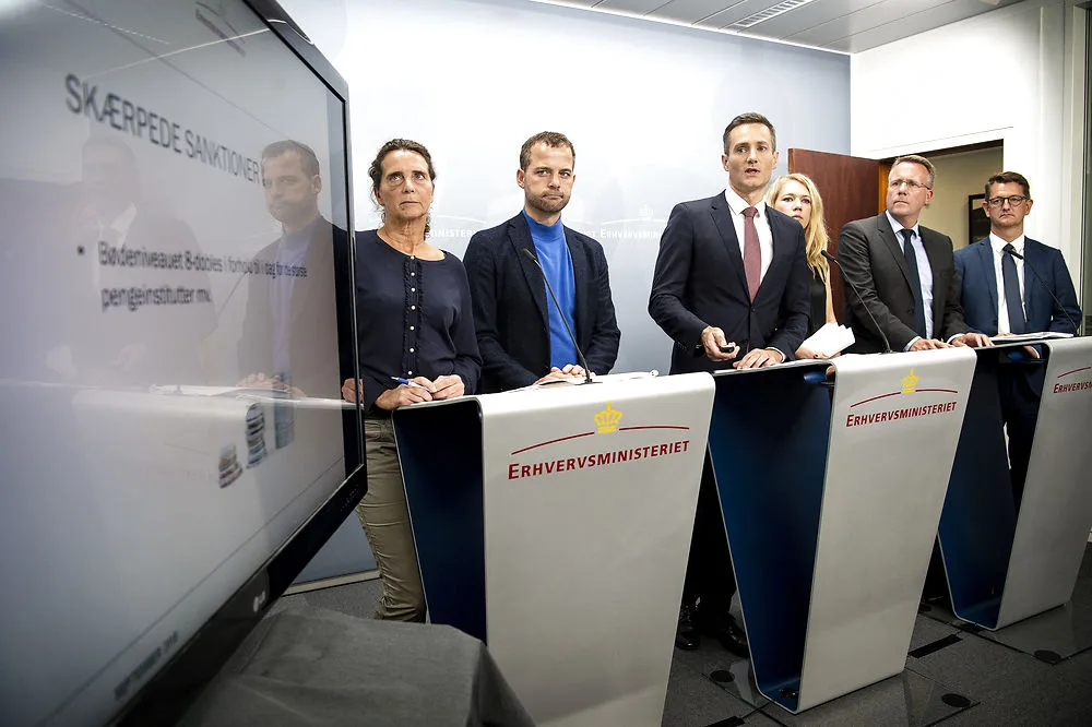 Denmark to make money laundering fines eight times larger