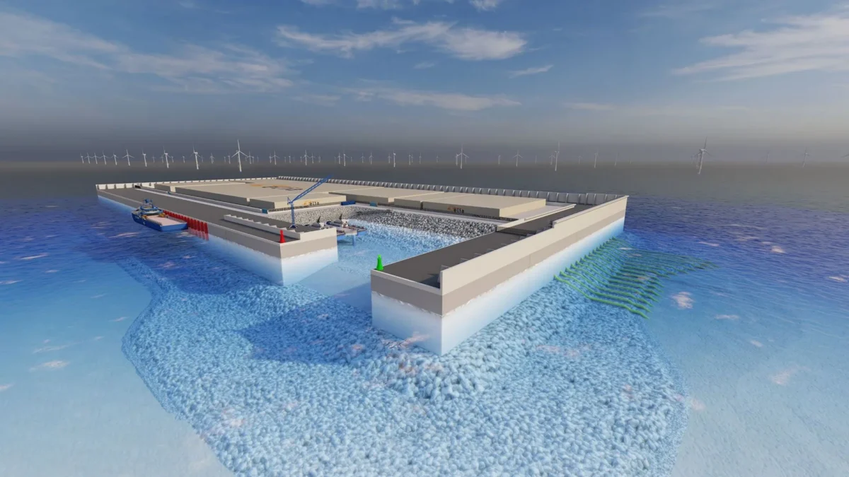 Build an island to build a wind farm: a surprisingly expensive way to harness some “free” energy