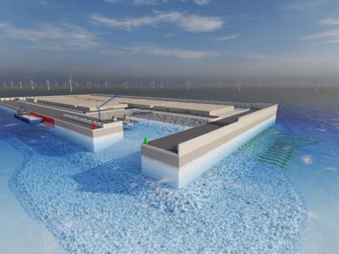 Build an island to build a wind farm: a surprisingly expensive way to harness some “free” energy