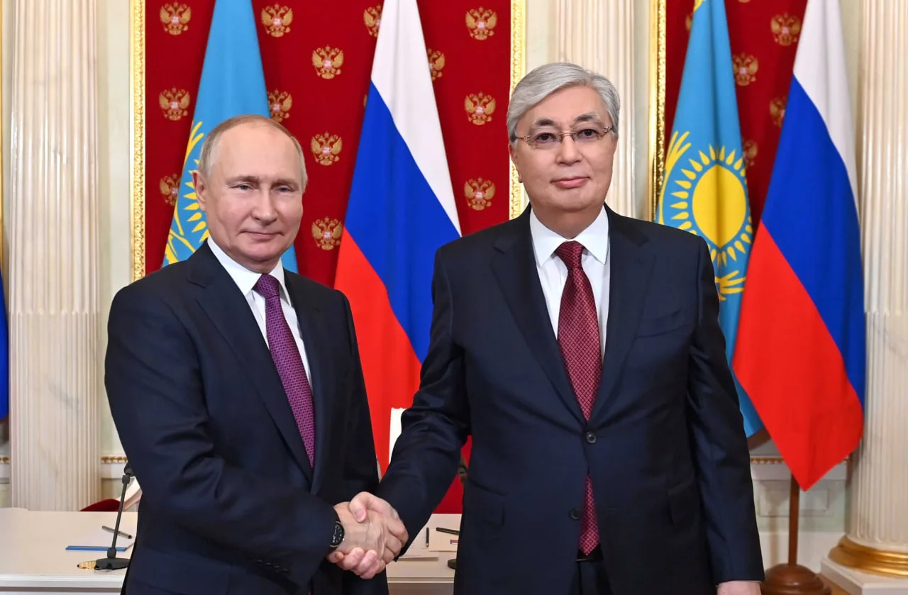 Putin, Tokayev