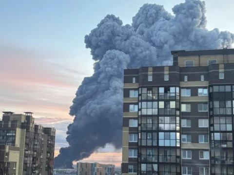 Ukrainian drones set fire to a Wildberries warehouse in St. Petersburg, bringing the total damage to more than 4 billion euros on July 24