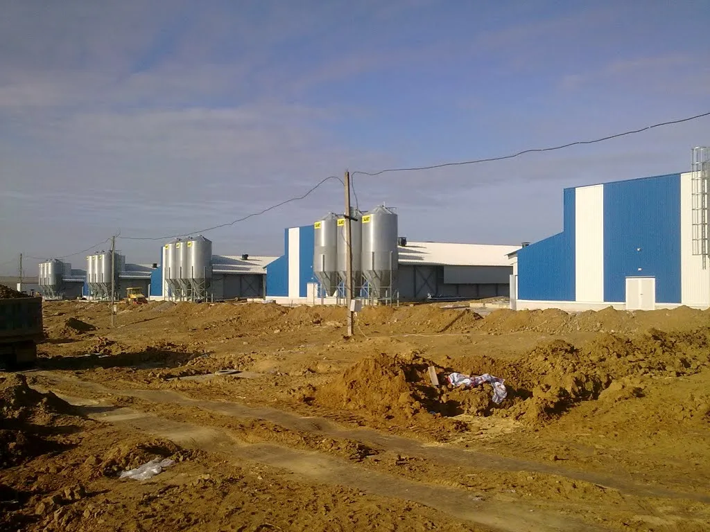 Egg plant near Kherson is temporary defunct due to the war.