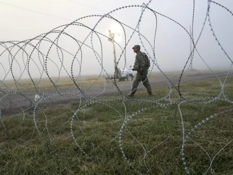 UK troops are assisting Poles at the EU borders