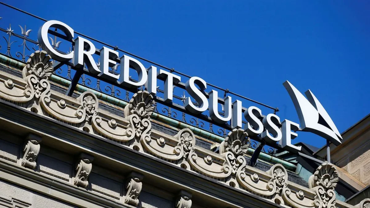 How is Credit Suisse faring today?