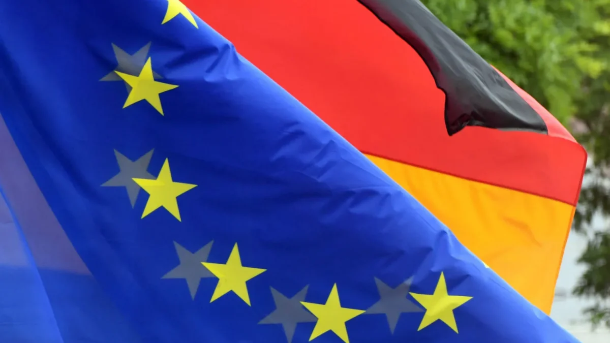 French and German industry outputs fallen 16.2 and 9.2 percent respectively