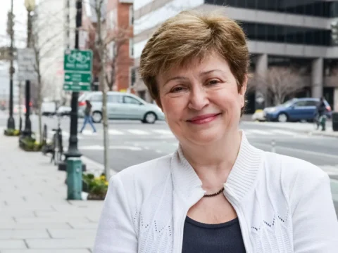 Kristalina Georgieva speaks about ‘slowest growth’ since 1990s