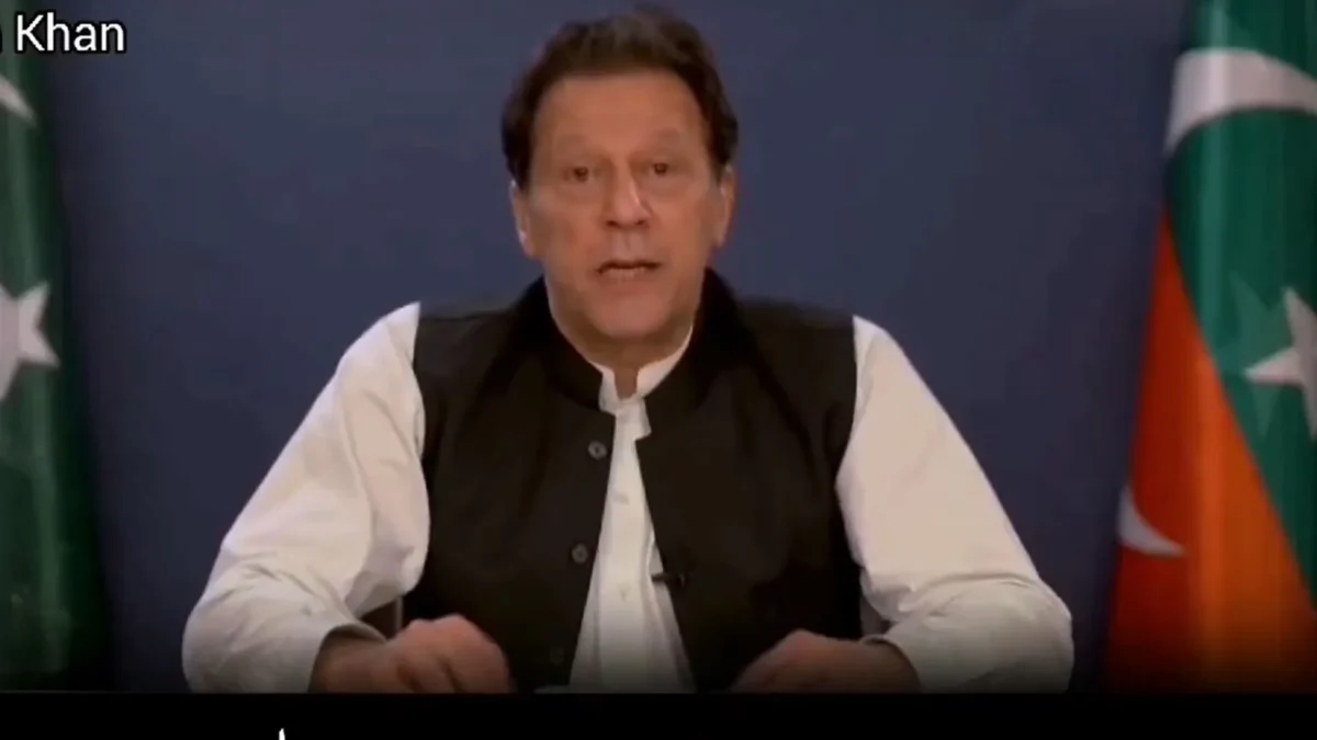 AI version of Khan celebrates victory, while Khan remains in prison