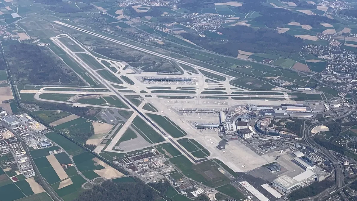 Kloten is one of the busiest airports in Europe, and it isn’t exactly an example of Swiss precision