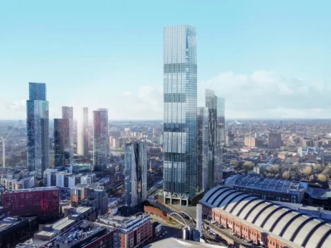 Manchester will get the tallest building in the UK outside of London