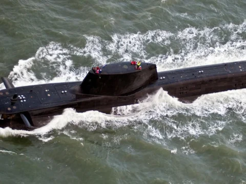 Grant Shapps announces the £4 billion deal for the construction of submarines