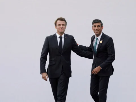 Rishi Sunak and Emmanuel Macron restore the relations between Britain and France