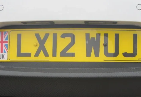 New license plates should be obtained to travel abroad by car