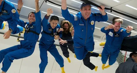 First zero-gravity plane launches from Swiss soil